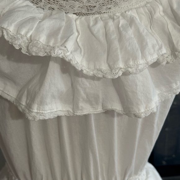 LoveShackFancy x Target Penelope White Double Ruffle
Tiered Dress XXS XS Bridal - Picture 7 of 10